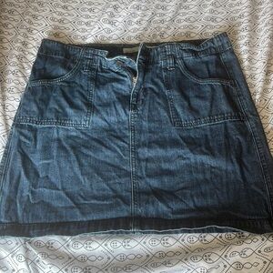 Old Navy Dark Denim Skirt Size 12